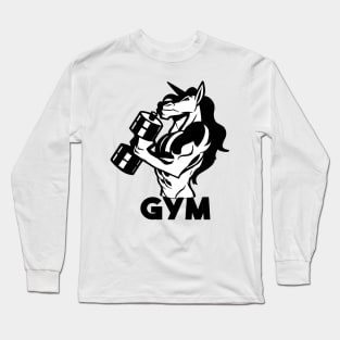 Best Gym Motivation Workout Fitness Bodybuilder Fun Long Sleeve T-Shirt